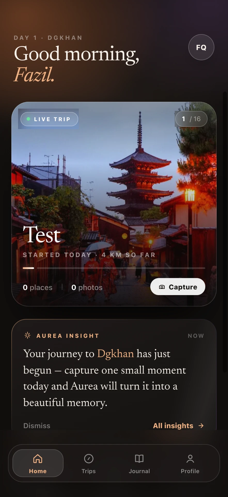 AureaBe Memoira AI app preview
